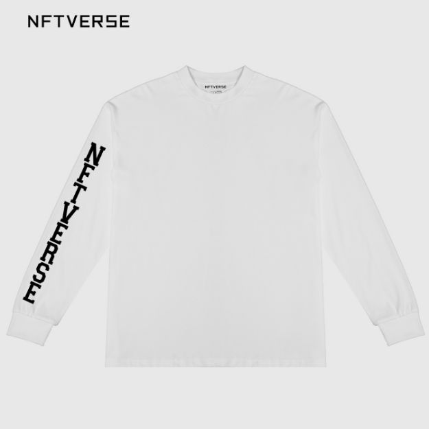 Picture of BASIC LONG SLEEVE BLACK NFTVERSE STRIP