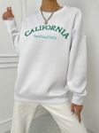 Picture of CALIFORNIA LETTER EMBROIDERY SWEATSHIRT 